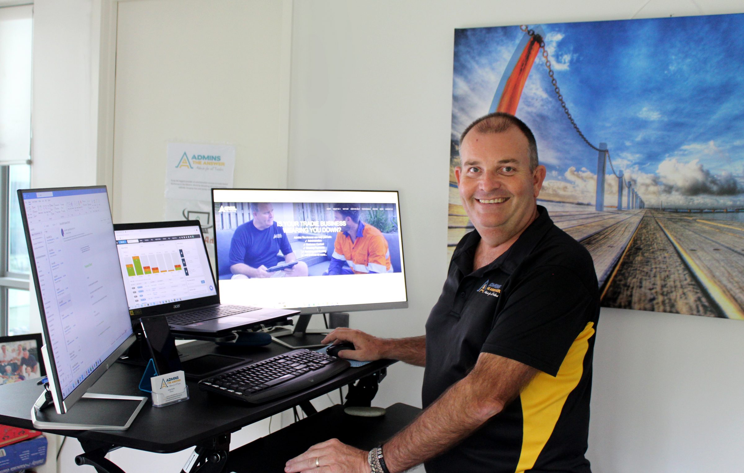 Admins the Answer, Greg Smith, Hire a Hubby, administration, trade business, tradies, invoicing, quoting, chasing payment