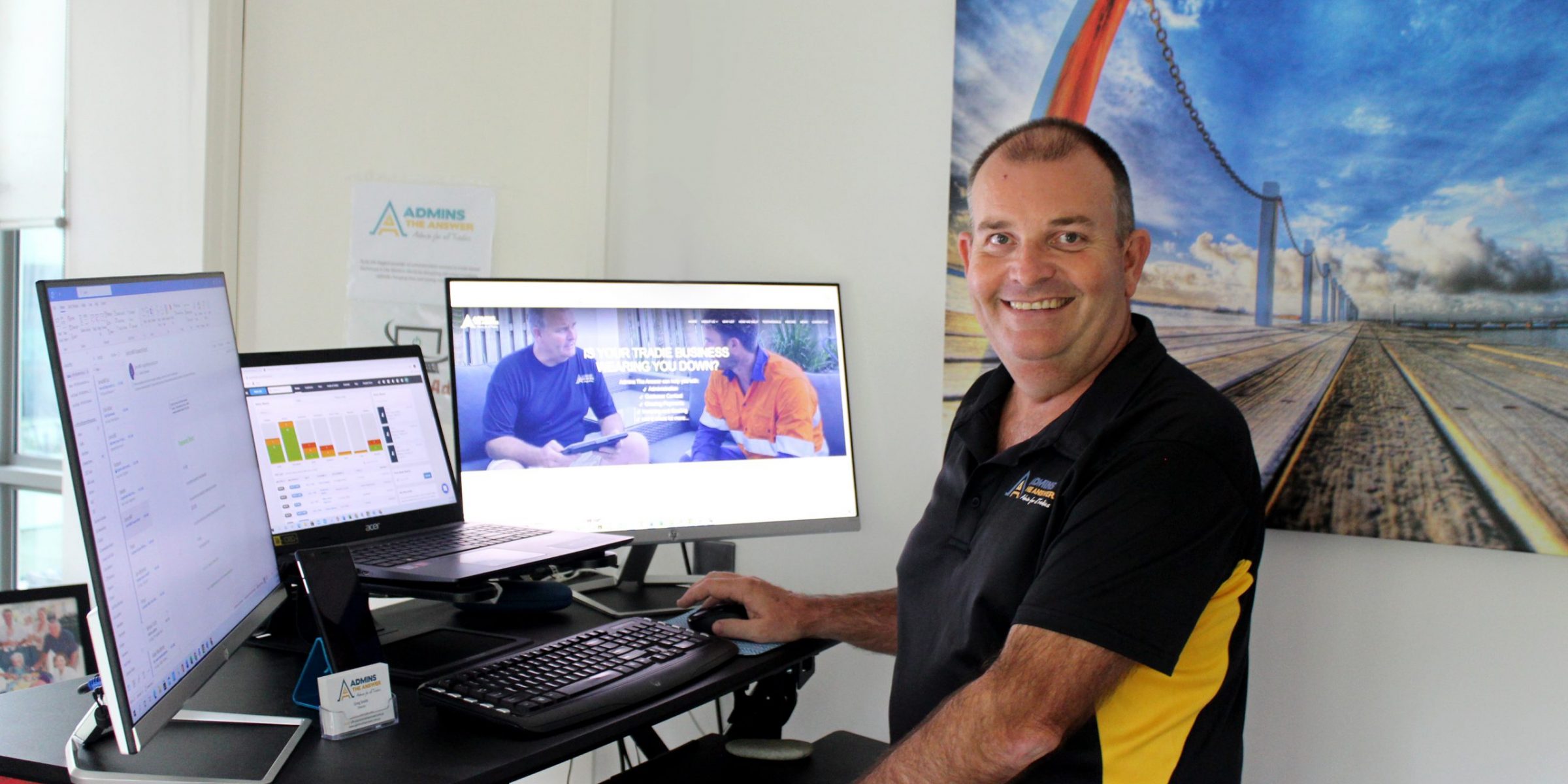 Admins the Answer, Greg Smith, Hire a Hubby, administration, trade business, tradies, invoicing, quoting, chasing payment